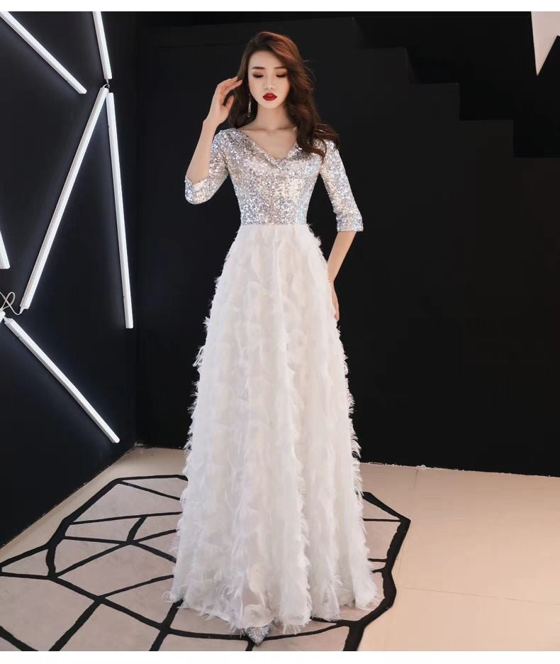 9042 パーティードレス ロングドレス イブニングドレス 結婚式 お呼ばれ ドレス Aラインドレス 即日発送 即納 ロング丈 ドレス 大きいサイズ 演奏会 結婚式 カクテルドレス カラードレス ステージドレス