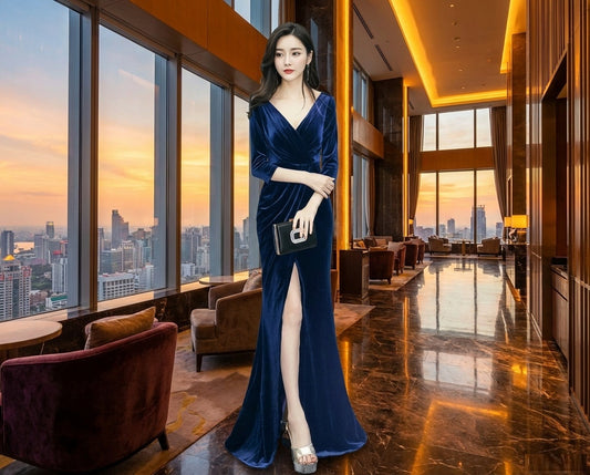 即納ドレス あす楽 aini スリットドレス グリーン レッド ブルー グレー ブラック ベージュ S M L XL XXL 即日発送 明日 届く 即日発送 即納 結婚式 パーティードレス 体型カバー 小柄 ゆったり マタニティ ブラジャー 20代 30代 40代 50代 ブランド ワンピース シャンパン 夏 持ち運び