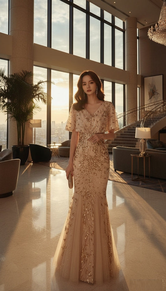 eveline 自社製 あす楽 ドレス セミオーダー可 ロングドレス イブニングドレス カラードレス ブライズメイド マーメイドドレス ステージドレス お急ぎ 演奏会 大きいサイズ 結婚式二次会 お呼ばれ 結婚式 発表会 ロング丈 即日発送 上品 ピアノ発表会 成人式dress