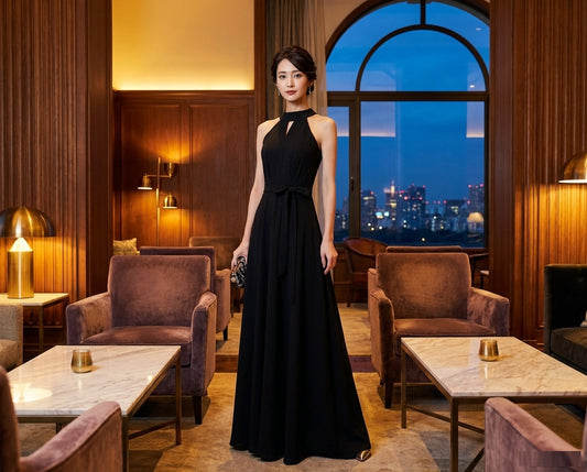 erika Aラインドレス ブラック レッド グレー S M L XL XXL 結婚式 大きいサイズ 演奏会 パーティードレス ロングドレス お呼ばれ ドレス ワンピース 二次会 発表会 母親 フォーマルドレス 袖あり フォーマル パーティー 披露宴 同窓会 アフタヌーン ドレス ママ ドレス ミセス 七分袖 洋装 長袖 マザーズ ドレス 演奏会用 ドレス レディース Aライン