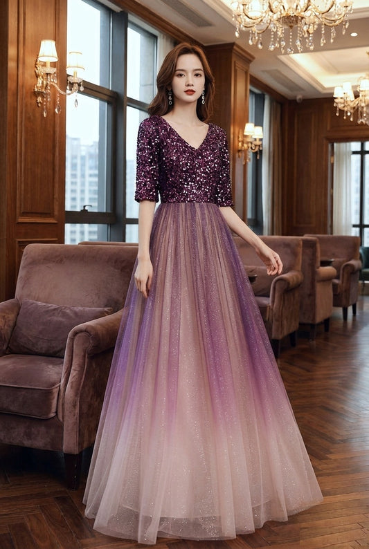 3-7311 パーティードレス 結婚式 ワンピース ドレス 体型カバー 20代 30代 お呼ばれ フォーマルドレス 大きいサイズ 小さいサイズ 上品 40代 50代 春 夏 秋 冬 顔合わせ 袖あり 袖付き 総レース 同窓会 韓国 ロング丈 長袖 即日発送