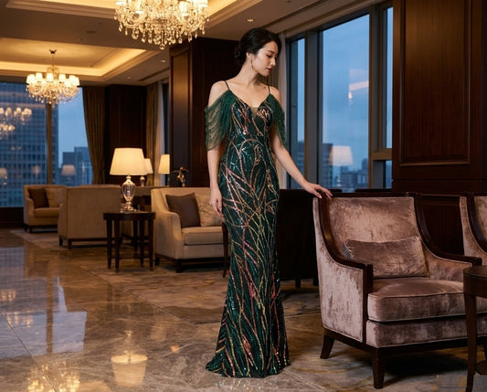 theresa マーメイドドレス ホワイト レッド ゴールド グリーン ネイビー ブラック S M L XL 結婚式 大きいサイズ 演奏会 パーティードレス ロングドレス お呼ばれ ドレス ワンピース 二次会 発表会 母親 フォーマルドレス 袖あり フォーマル パーティー 披露宴 同窓会 アフタヌーン ドレス ママ ドレス ミセス 七分袖 洋装 長袖 マザーズ ドレス 演奏会用 ドレス レディース Aライン