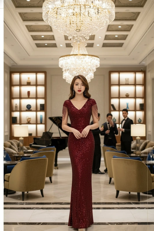 n1010 ロングドレス イブニングドレス カラードレス ブライズメイド マーメイドドレス ステージドレス お急ぎ 演奏会 大きいサイズ 結婚式二次会 お呼ばれ 結婚式 発表会 ロング丈 即日発送 上品 ピアノ発表会