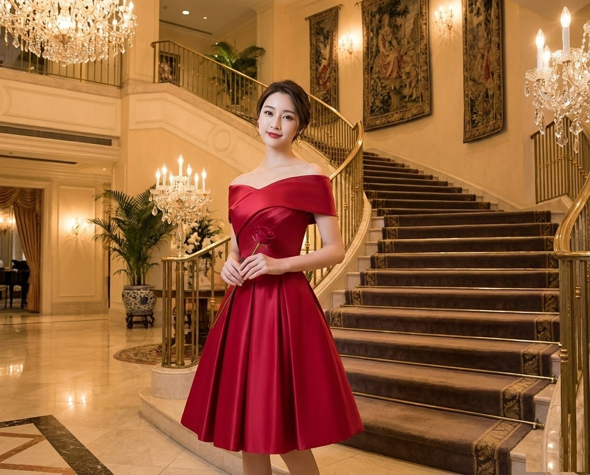 faivre (着丈 サイズオーダー可能) オーダーメイド Aラインドレス