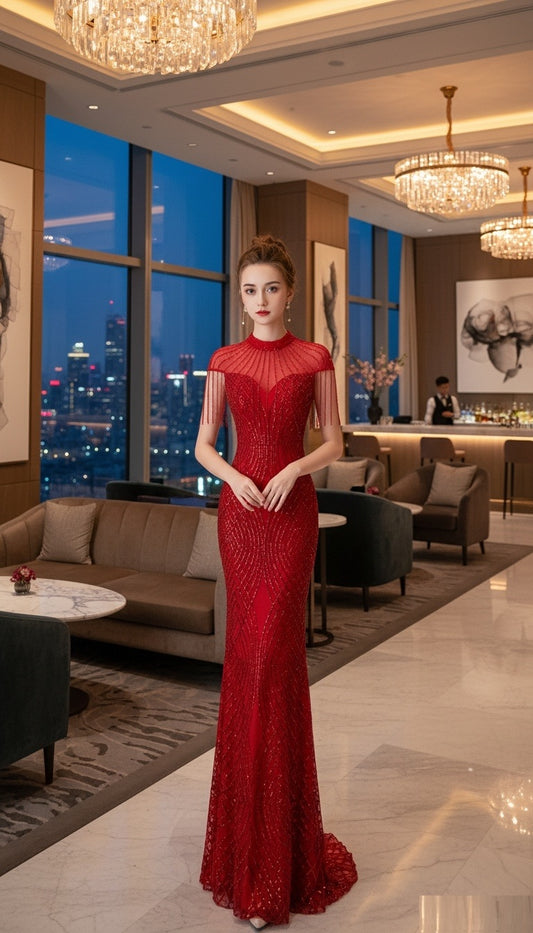 9040 ロングドレス イブニングドレス カラードレス ブライズメイド マーメイドドレス ステージドレス お急ぎ 演奏会 大きいサイズ 結婚式二次会 お呼ばれ 結婚式 発表会 ロング丈 即日発送 上品 ピアノ発表会