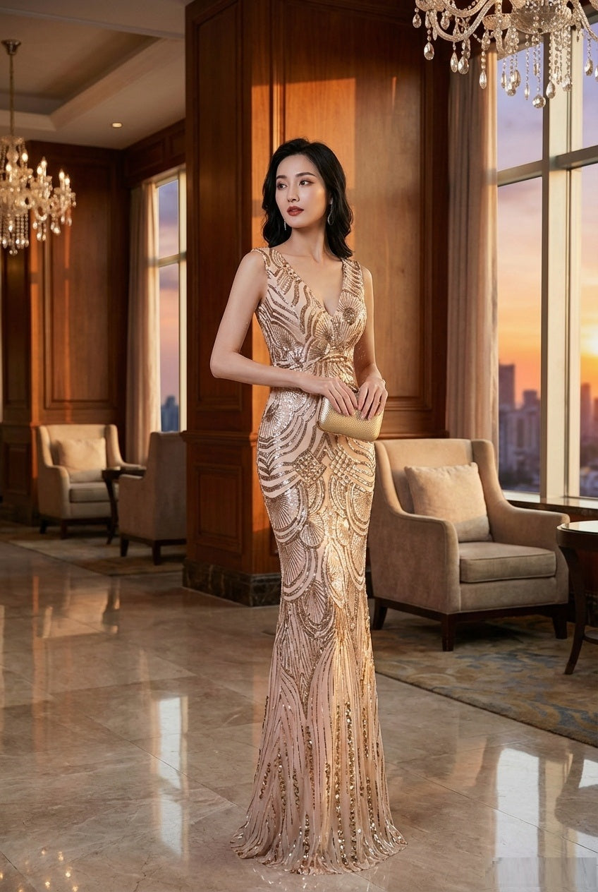 delerue (着丈 サイズオーダー可能) オーダーメイド マーメイドドレス