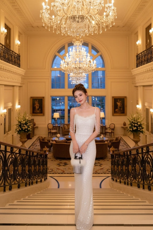 #63736 自社製 あす楽 ドレス セミオーダー可 ロングドレス イブニングドレス カラードレス ブライズメイド マーメイドドレス ステージドレス お急ぎ 演奏会 大きいサイズ 結婚式二次会 お呼ばれ 結婚式 発表会 ロング丈 即日発送 上品 ピアノ発表会 成人式dress