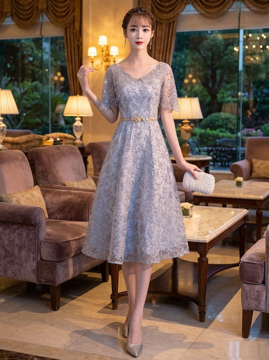 即納ドレス あす楽 mirelagray あす楽 (着丈 サイズオーダー可能)Aラインドレス Aライン 即日発送 即納 ロング丈 ドレス ロングドレス 結婚式 カクテルドレス パーティードレス カラードレス ステージドレス 大きいサイズ ミディアム ショート