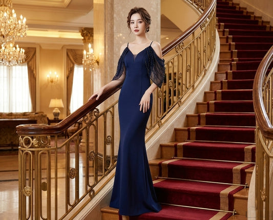 kajetan マーメイドドレス ネイビー レッド ホワイト ブラック ベージュ S M L XL XXL 即日発送 即納 即日発送 即納 結婚式 パーティードレス 体型カバー 小柄 ゆったり マタニティ ブラジャー 20代 30代 40代 50代 ブランド ワンピース シャンパン 夏 持ち運び