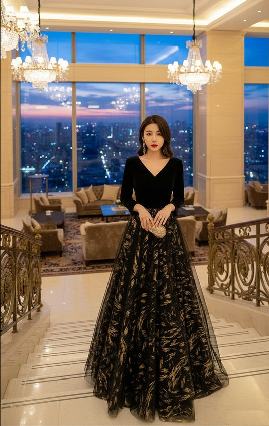 2036 自社製 ドレス ロングドレス イブニングドレス カラードレス ブライズメイド Aラインドレス ステージドレス お急ぎ 演奏会 大きいサイズ 結婚式二次会 お呼ばれ 結婚式 発表会 ロング丈 即日発送 上品 ピアノ発表会dress