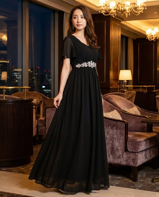 即納ドレス あす楽 lerner Aラインドレス ブラック オレンジ べジュー S M L XL XXL 3XL 即日発送 明日 届く 即日発送 即納 結婚式 パーティードレス 体型カバー 小柄 ゆったり マタニティ ブラジャー 20代 30代 40代 50代 ブランド ワンピース シャンパン 夏 持ち運び