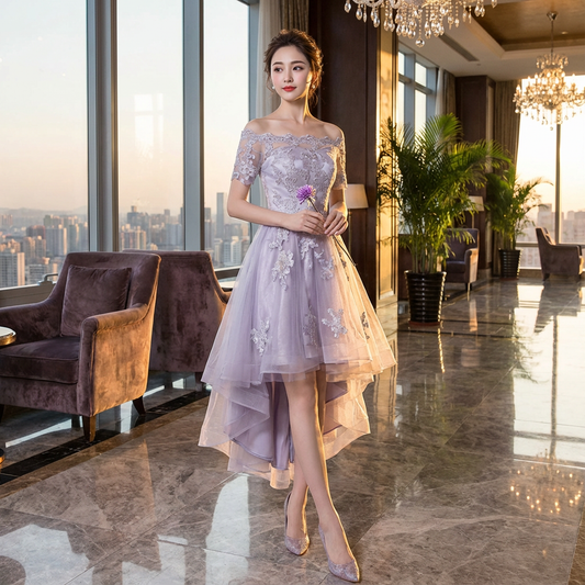 即納ドレス あす楽 marielle フィッシュテール グレー XS S M L XL XXL 即日発送 明日 届く 即日発送 即納 結婚式 パーティードレス 体型カバー 小柄 ゆったり マタニティ ブラジャー 20代 30代 40代 50代 ブランド ワンピース シャンパン 夏 持ち運び