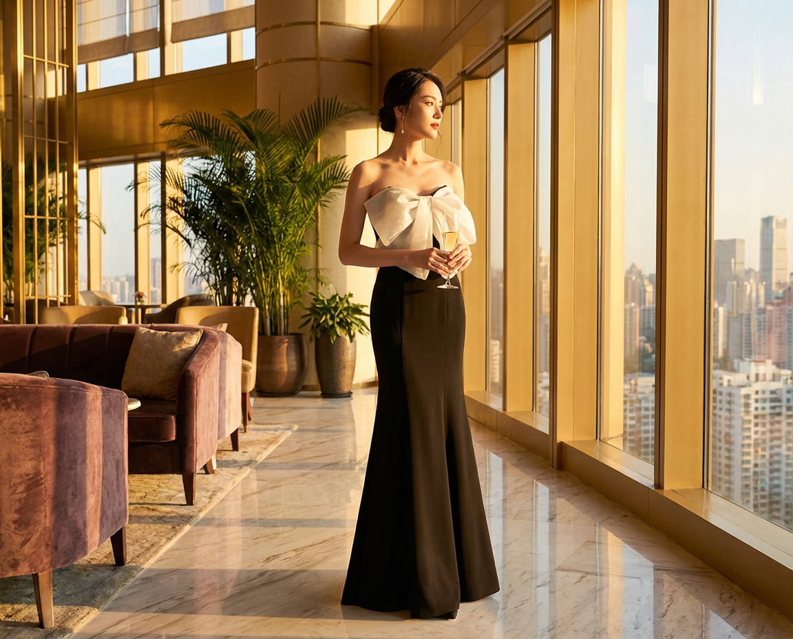 Clarissa オーダーメイド マーメイドドレス エレガンスリボンデザイン