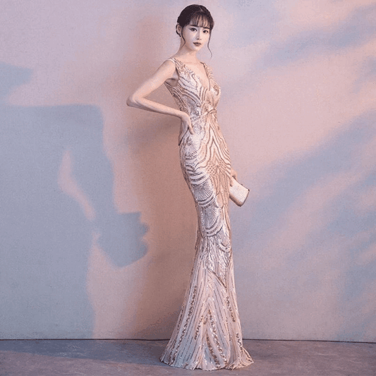 自社製 ドレス セミオーダー可 ロングドレス ゴールド カラードレス ブライズメイド マーメイドドレス ステージドレス お急ぎ 演奏会 大きいサイズ 結婚式二次会 お呼ばれ 結婚式 発表会 ロング丈 即日発送 上品 ピアノ発表会 成人式dress