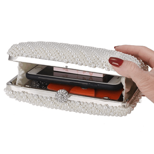 728728white バッグ 結婚式 レディース クラッチバッグ 二次会 お呼ばれ パーティーバッグ 大きめ 謝恩会 披露宴 ショルダー フォーマル サテン 演奏会 発表会 黒 クラッチ パーティー ハンドバッグ ベージュ ショルダーバッグ パーティ パール バック フォーマルバッグ 夏 秋 成人式