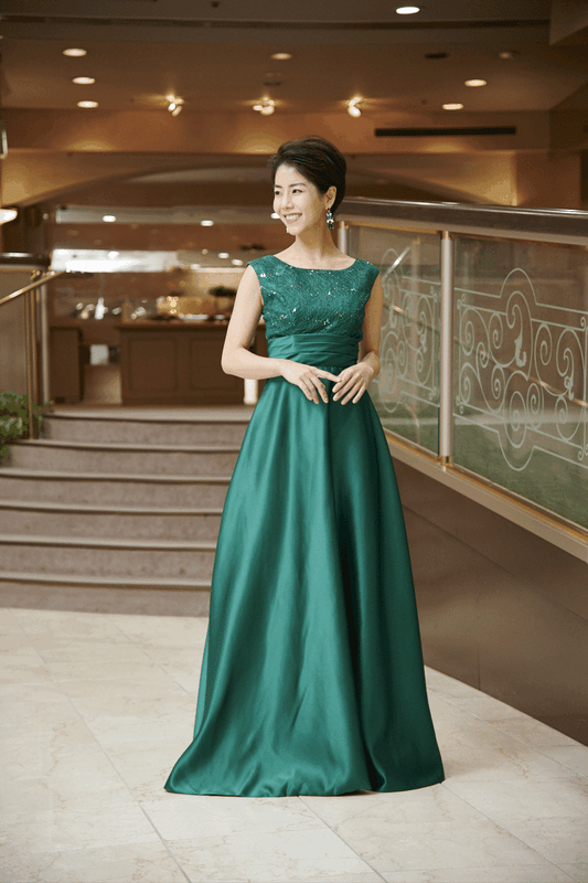 n2031 ロングドレス イブニングドレス カラードレス ブライズメイド  Aラインドレス ステージドレス お急ぎ 演奏会 大きいサイズ 結婚式二次会  お呼ばれ 結婚式 発表会 ロング丈 即日発送 上品  ピアノ発表会 春夏