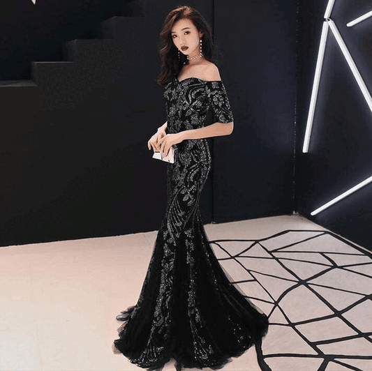 即納ドレス あす楽 a1202a パーティードレス ロングドレス イブニングドレス 袖マーメイド 伸縮性 カクテル グリーン ブライズメイド   マーメイドドレス ステージドレス お急ぎ 演奏会 大きいサイズ 結婚式二次会  お呼ばれ 結婚式 発表会 ロング丈 即日発送 上品  ピアノ発表会