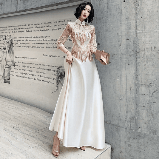 galin ロングドレス イブニングドレス カラードレス ブライズメイド  Aラインドレス ステージドレス お急ぎ 演奏会 大きいサイズ 結婚式二次会  お呼ばれ 結婚式 発表会 ロング丈 即日発送 上品  ピアノ発表会 春夏