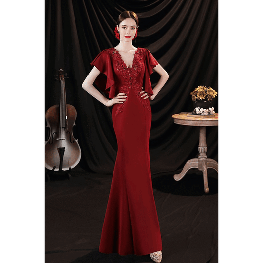 2-carino ロングドレス イブニングドレス カラードレス ブライズメイド   マーメイドドレス ステージドレス お急ぎ 演奏会 大きいサイズ 結婚式二次会  お呼ばれ 結婚式 発表会 ロング丈 即日発送 上品  ピアノ発表会