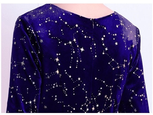 suoma Aラインドレス ネイビー S M L XL XXL XXXL - アルカドレス