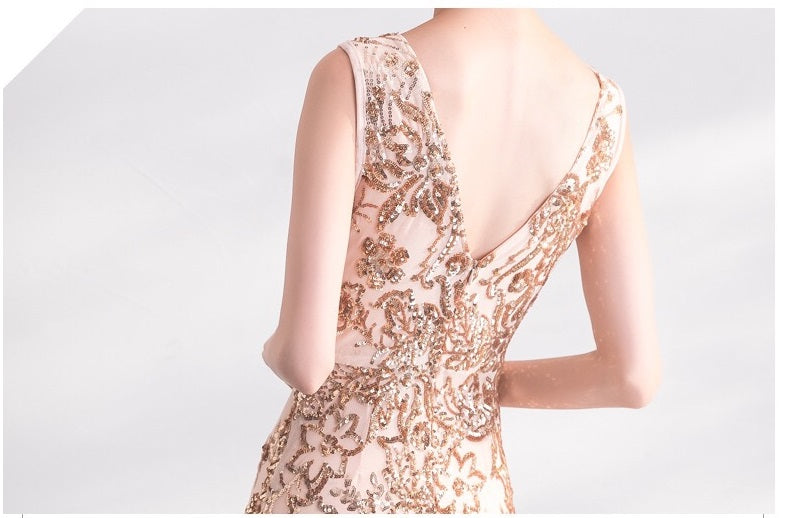 silvestre マーメイドドレス ゴールド S M L XL XXL - アルカドレス