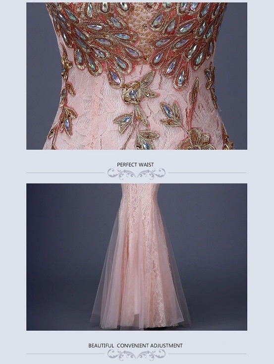 amanda マーメイドドレス (着丈 サイズオーダー可能) ロングドレス オーダーメイド パーティードレス フォーマルドレス イブニングドレス スリットドレス ノースリーブドレス ビジュードレス スパンコール 刺繍デザイン ボディライン強調 立体シルエット 透明感 気品 セクシーエレガンス 大人女性 日本人女性 階段ポージング ホテル空間 シャンデリア照明 主役級 特別な夜 楽天市場人気 (レッド)