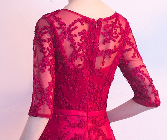 auclair Aラインドレス レッド XS S M L XL XXL - アルカドレス