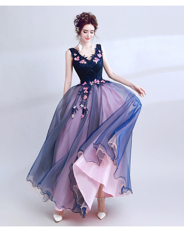 aulard Aラインドレス パープル XS S M L XL XXL XXXL 即日発送 即納 結婚式 パーティードレス 体型カバー 小柄 ゆったり マタニティ ブラジャー 20代 30代 40代 50代 ブランド ワンピース シャンパン 夏 持ち運び