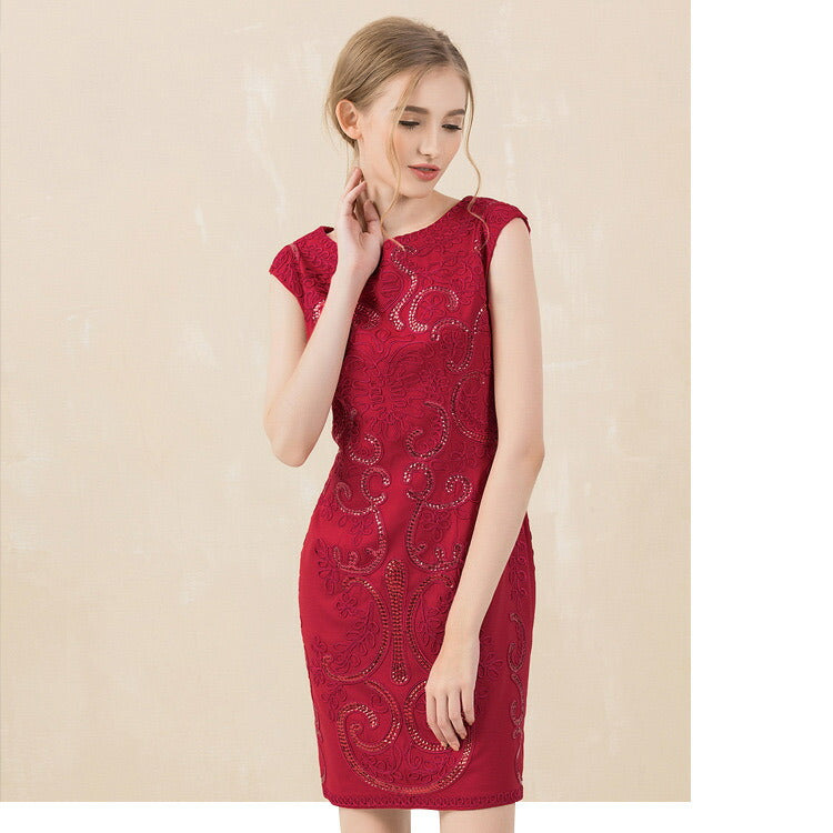 即納ドレス あす楽 carlotta ミディアムドレス レッド ネイビー S M L XL XXL 即日発送 明日 届く 即日発送 即納 結婚式 パーティードレス 体型カバー 小柄 ゆったり マタニティ ブラジャー 20代 30代 40代 50代 ブランド ワンピース シャンパン 夏 持ち運び