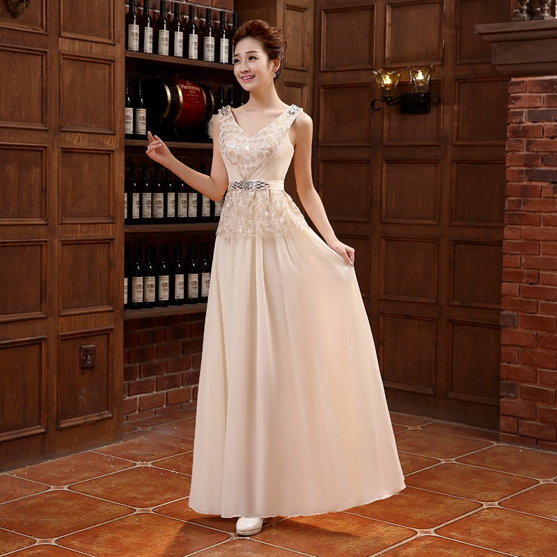 pascal Aラインドレス アプリコット S M L XL XXL XXXL XXXXL 即日発送 即納 結婚式 パーティードレス 体型カバー 小柄  ゆったり マタニティ ブラジャー 20代 30代 40代 50代 ブランド ワンピース シャンパン 夏 持ち運び