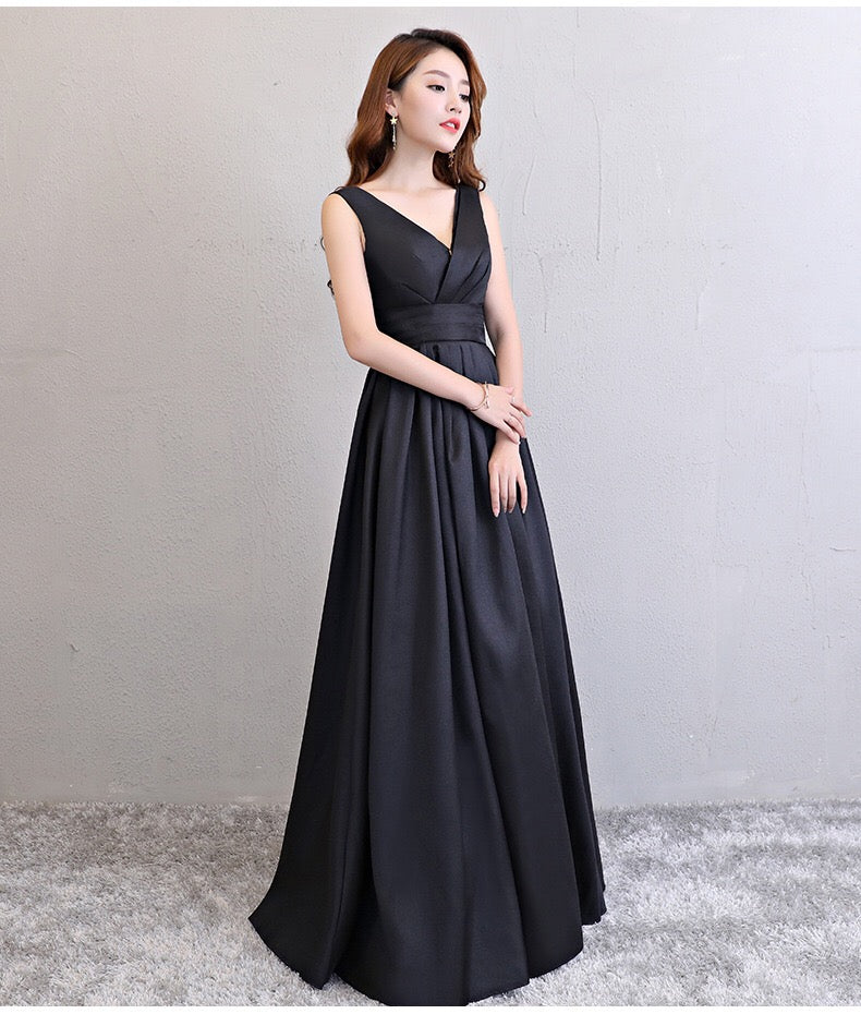 concetta Aラインドレス ブラック XS S M L XL XXL - アルカドレス