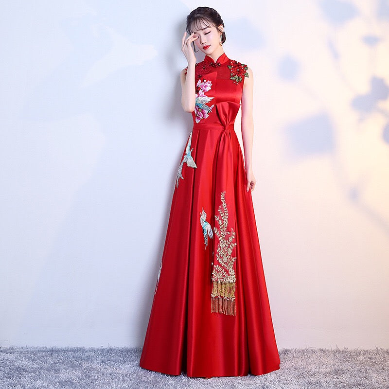 londeix Aラインドレス レッド S M L XL XXL 即日発送 即納 結婚式 パーティードレス 体型カバー 小柄 ゆったり マタニティ ブラジャー 20代 30代 40代 50代 ブランド ワンピース シャンパン 夏 持ち運び