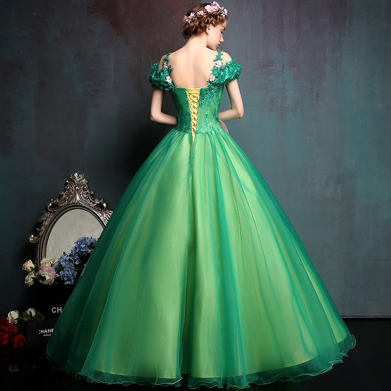 guido Aラインドレス グリーン S M L XL XXL 結婚式 大きいサイズ 演奏会 パーティードレス ロングドレス お呼ばれ ドレス ワンピース 二次会 発表会 母親 フォーマルドレス 袖あり フォーマル パーティー 披露宴 同窓会 アフタヌーン ドレス ママ ドレス ミセス 七分袖 洋装 長袖 マザーズ ドレス 演奏会用 ドレス レディース Aライン