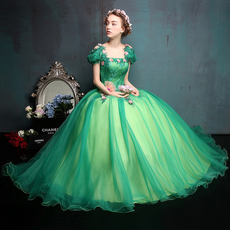 guido Aラインドレス グリーン S M L XL XXL 結婚式 大きいサイズ 演奏会 パーティードレス ロングドレス お呼ばれ ドレス ワンピース 二次会 発表会 母親 フォーマルドレス 袖あり フォーマル パーティー 披露宴 同窓会 アフタヌーン ドレス ママ ドレス ミセス 七分袖 洋装 長袖 マザーズ ドレス 演奏会用 ドレス レディース Aライン