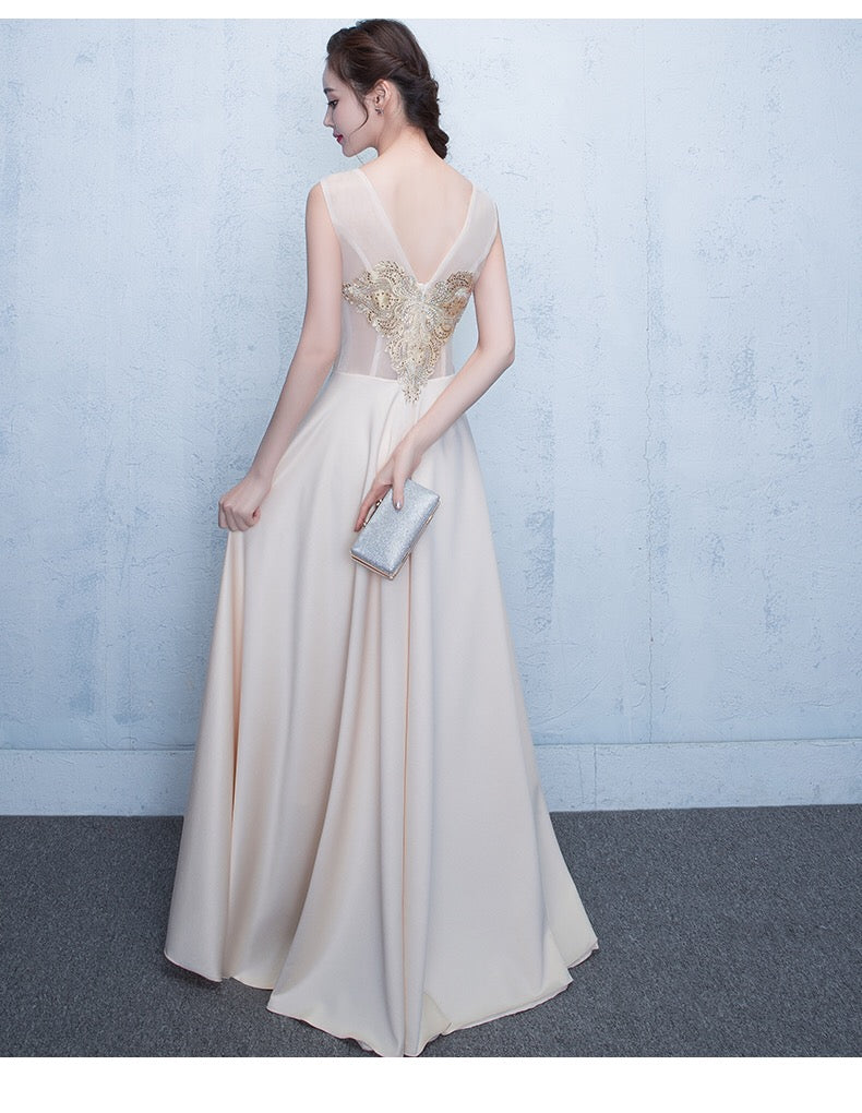 heather Aラインドレス ゴールド S M L XL XXL 即日発送 即納 即日発送 即納 即日発送 即納 結婚式 パーティードレス 体型カバー 小柄 ゆったり マタニティ ブラジャー 20代 30代 40代 50代 ブランド ワンピース シャンパン 夏 持ち運び