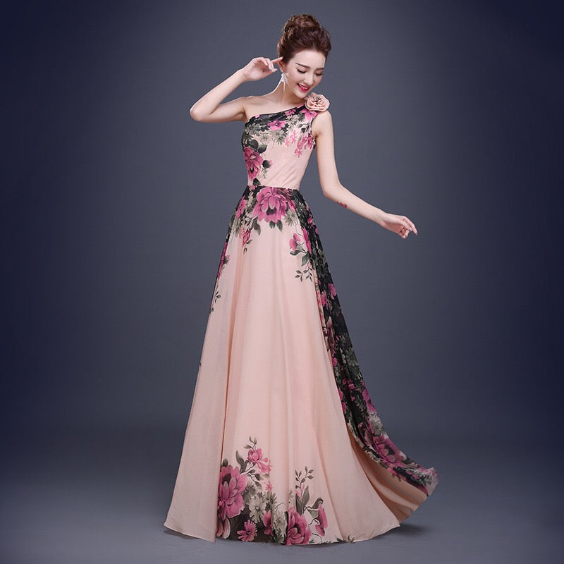 emilia Aラインドレス ピンク S M L XL 2XL 3XL 4XL 即日発送 即納 結婚式 パーティードレス 体型カバー 小柄 ゆったり マタニティ ブラジャー 20代 30代 40代 50代 ブランド ワンピース シャンパン 夏 持ち運び