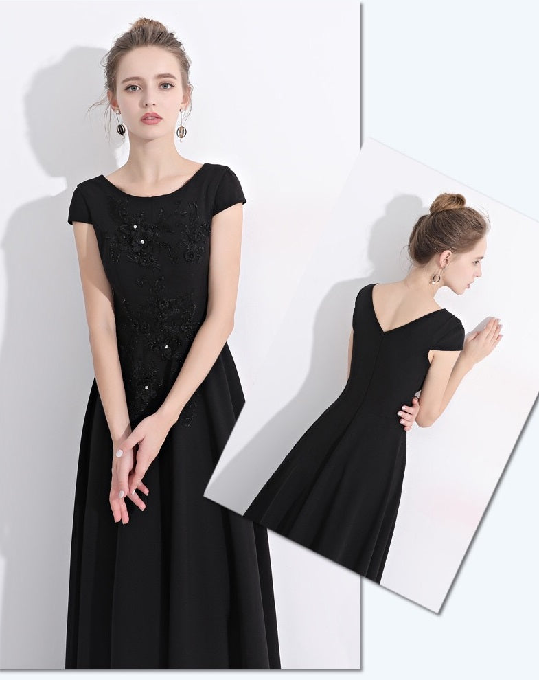 colombina Aラインドレス ブラック S M L XL XXL - アルカドレス