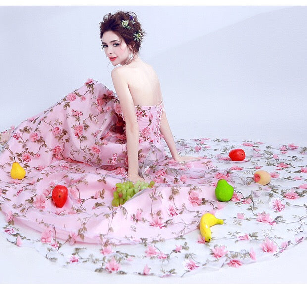 augier Aラインドレス ピンク XS S M L XL XXL XXXL 結婚式 大きいサイズ 演奏会 パーティードレス ロングドレス お呼ばれ ドレス ワンピース 二次会 発表会 母親 フォーマルドレス 袖あり フォーマル パーティー 披露宴 同窓会 アフタヌーン ドレス ママ ドレス ミセス 七分袖 洋装 長袖 マザーズ ドレス 演奏会用 ドレス レディース Aライン