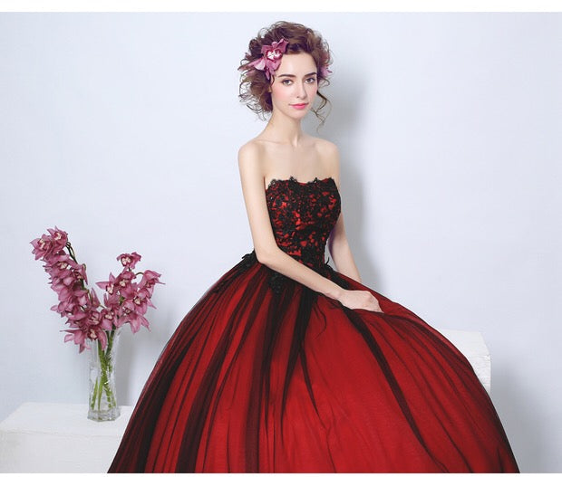 aveline ウェディングドレス レッド XS S M L XL XXL 3XL 即日発送 即納 結婚式 パーティードレス 体型カバー 小柄  ゆったり マタニティ ブラジャー 20代 30代 40代 50代 ブランド ワンピース シャンパン 夏 持ち運び