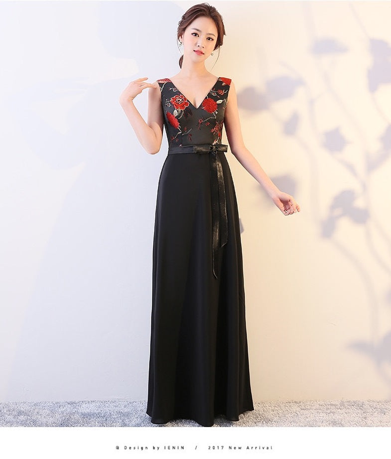 malus Aラインドレス ブラック S M L XL XXL 3XL - アルカドレス