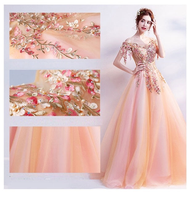 ayrault Aラインドレス ゴールド XS S M L XL XXL XXXL 即日発送 即納 結婚式 パーティードレス 体型カバー 小柄 ゆったり マタニティ ブラジャー 20代 30代 40代 50代 ブランド ワンピース シャンパン 夏 持ち運び