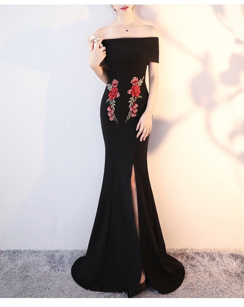 philippa マーメイドドレス ブラック S M L XL XXL - アルカドレス