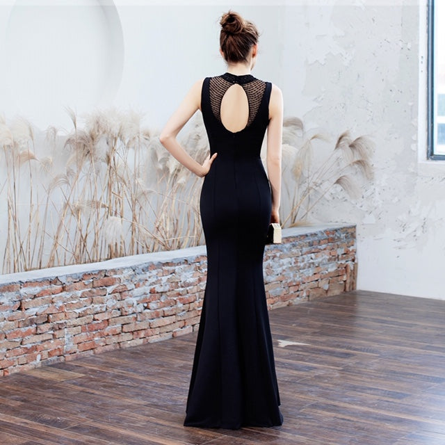 lore マーメイドドレス ブラック レッド ピンク グリーン ネイビー S M L XL XXL - アルカドレス