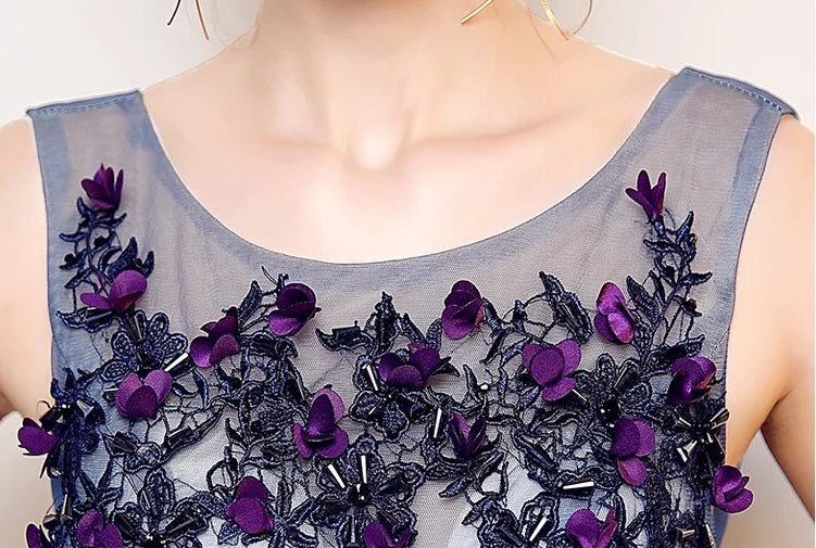 kerria Aラインドレス ネイビー XS S M L XL XXL - アルカドレス