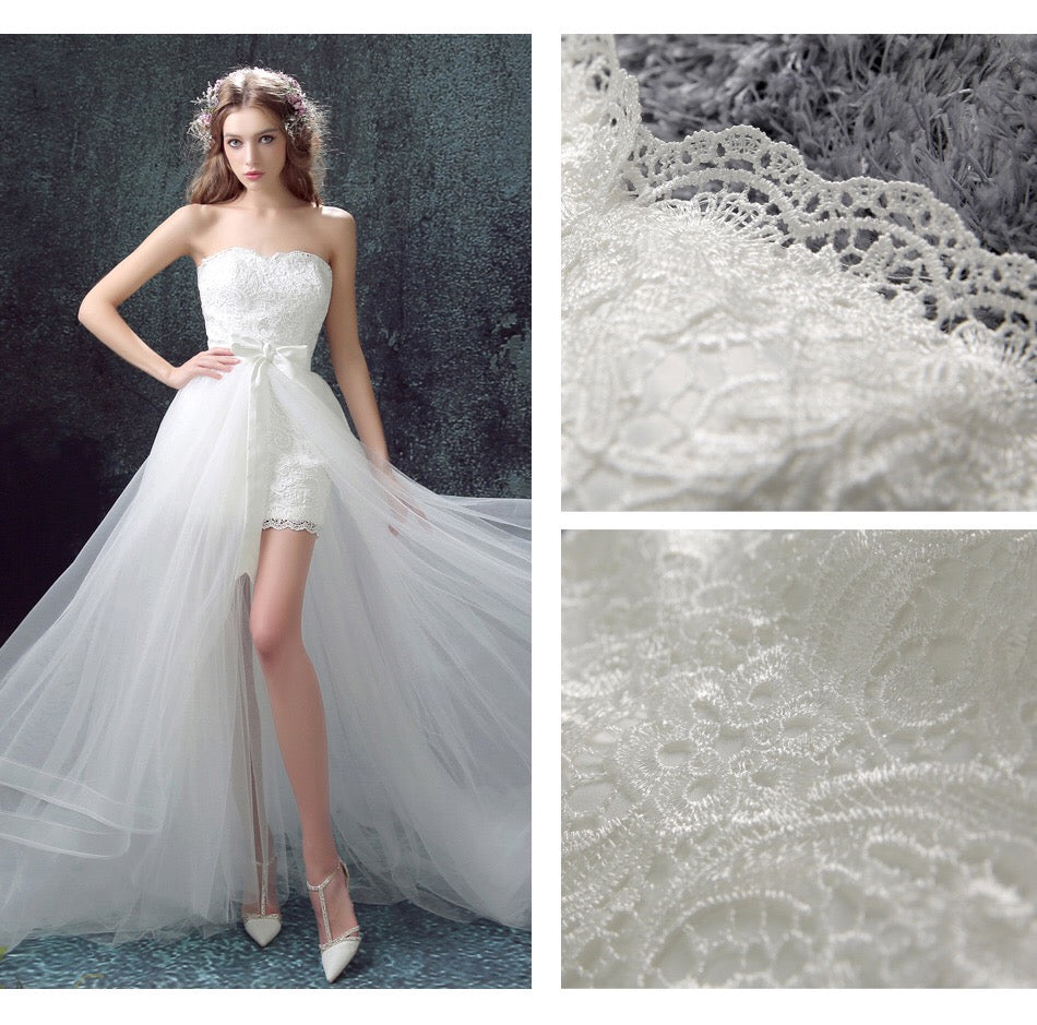 dorothy Aラインドレス ホワイト XS S M L XL XXL XXXL - アルカドレス