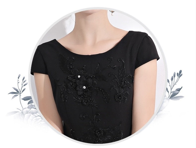 colombina Aラインドレス ブラック S M L XL XXL - アルカドレス