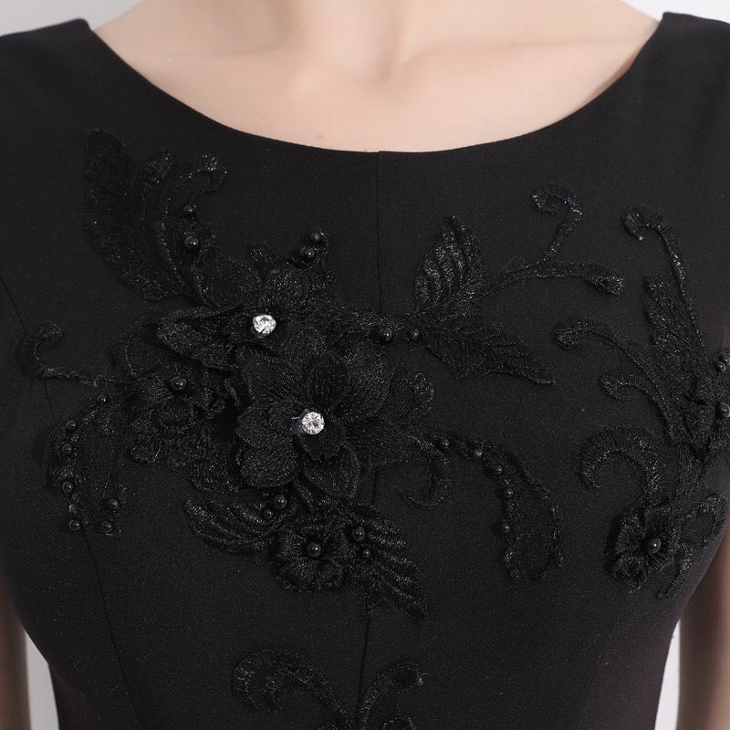 colombina Aラインドレス ブラック S M L XL XXL - アルカドレス