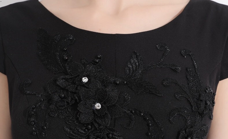 colombina Aラインドレス ブラック S M L XL XXL - アルカドレス