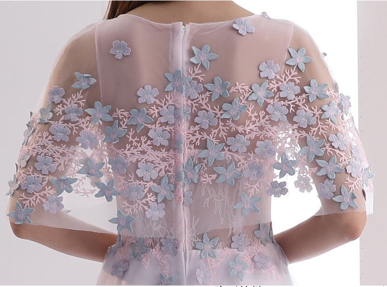 joanna Aラインドレス グレー S M L XL XXL XXXL - アルカドレス