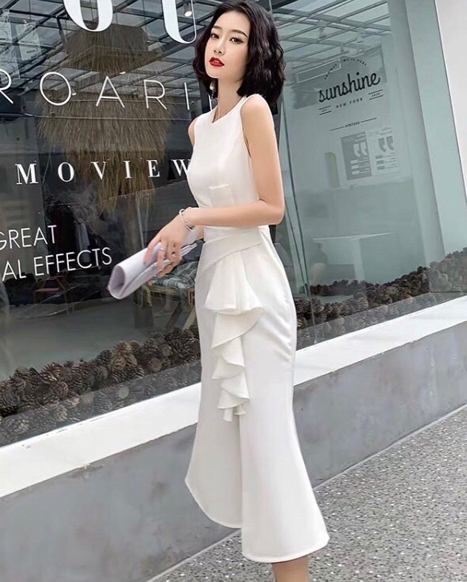 reginar スリットドレス レッド XS S M L XL 2XL 3XL 即日発送 即納 結婚式 パーティードレス 体型カバー 小柄 ゆったり マタニティ ブラジャー 20代 30代 40代 50代 ブランド ワンピース シャンパン 夏 持ち運び